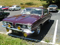 Plymouth Barracuda coupe (de 1967-69) (prise dans Rhone, France, 2014) (7)